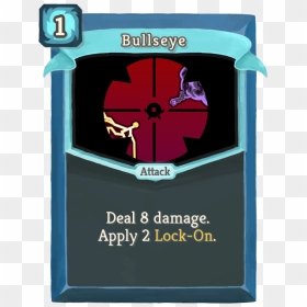 Slay The Spire Wiki - Slay The Spire Card, HD Png Download - bullseye png