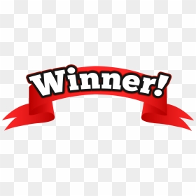 Winner Banner Png - Winner Clipart Transparent, Png Download - winner png