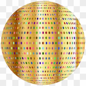 Gold Polka Dots Sphere Clip Arts - Clip Art, HD Png Download - polka dots png