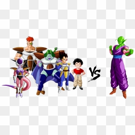 Transparent Zarbon Png - 5) Piccolo Fused W/ Nail (namek) - Namek Ssj Goku, Png Download - piccolo png