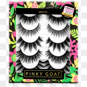 Pinky Goat Lashes Prices, HD Png Download - lashes png