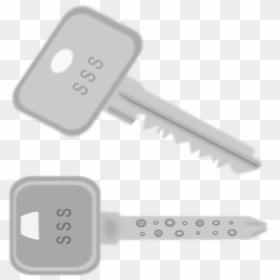 Two Blurry Keys Clip Arts - Clip Art, HD Png Download - keys png