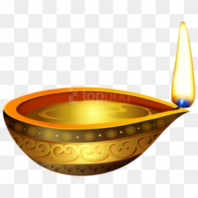 Free Png Diwali Candle Png Png Images Transparent - Diwali Diya Png Hd, Png Download - deepavali lamp png