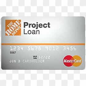 Home Depot Project Loan Credit Card Managed By Tally - Computer Data Storage, HD Png Download - home depot logo png