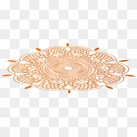 Diwali Floor Decor Png Transparent Clip Art Image , - Flower In Floor Png, Png Download - deepavali lamp png