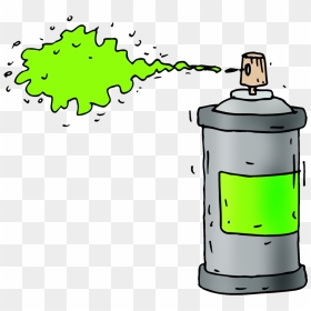 Cartoon Spray Bottle Clipart - Spray Paint Clip Art, HD Png Download - airhorn png