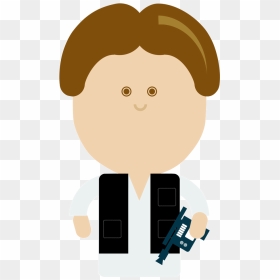 Cartoon Clipart , Png Download, Transparent Png - han solo png