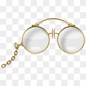 Free Png Download Gold Eyeglassespicture Clipart Png - Gold Glasses Clipart, Transparent Png - chasma png