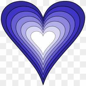 Heart Png Source - Navy Blue Heart No Background, Transparent Png - dil png