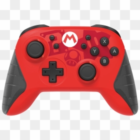 Wireless Horipad Mario Edition Rechargeable Controller - Mario Bros Control Nintendo Switch, HD Png Download - nintendo png