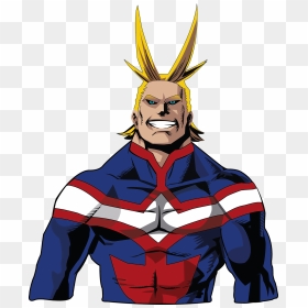 All Might Red Png , Png Download - All Might Transparent Background, Png Download - all might png