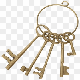 Png Ring Of Skeleton Keys Clip Free - Portable Network Graphics, Transparent Png - keys png