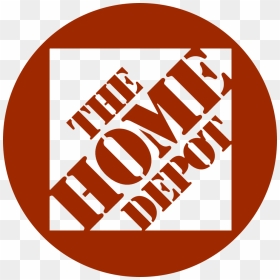 Black And White, HD Png Download - home depot logo png