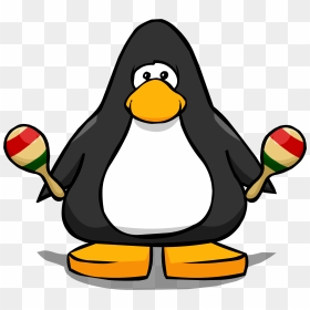 Club Penguin Rewritten Wiki - Penguin With Graduation Hat, HD Png Download - maracas png