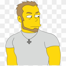 James Hetfield Simpsons, HD Png Download - john cena face png