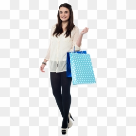 Transparent Shopping Girl Png, Png Download - ladies suit png