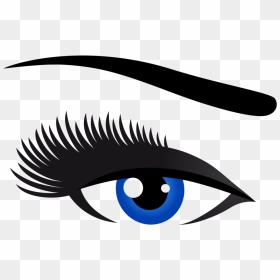 Transparent Lashes - Beauty Eyes Cartoon, HD Png Download - lashes png