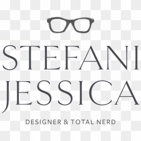 Hand-drawn Glasses I Created For The Moodboard, It - Monochrome, HD Png Download - nerd glasses png