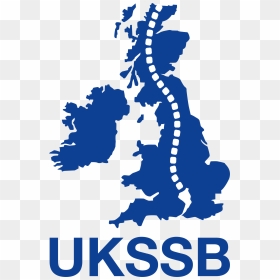 Spine Clipart Scoliosis - United Kingdom Map Black And White, HD Png Download - spine png