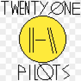 Twenty One Pilots - Pixel Art Circle, HD Png Download - twenty one pilots logo png