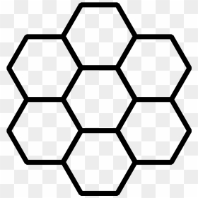 Honeycomb Clip Arts - Clip Art Honey Comb, HD Png Download - honeycomb pattern png