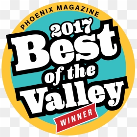 Phoenix Magazine Winner Clipart , Png Download - 2017 Phoenix Magazine Best Of The Valley, Transparent Png - winner png