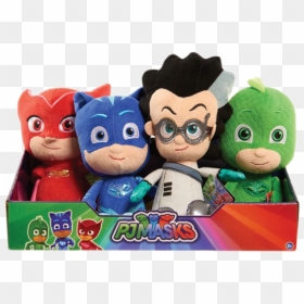 Pj Masks Assorted Plush Figures - Pj Mask Peluche, HD Png Download - pj mask png