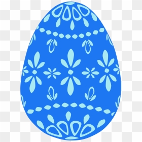 Single Easter Eggs Clipart, HD Png Download - lace transparent png
