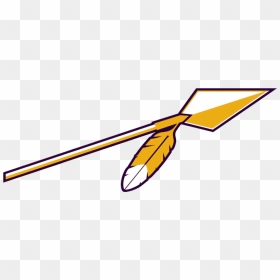 Gold Purple Spear - Washington Redskins Logo Png, Transparent Png - spear png