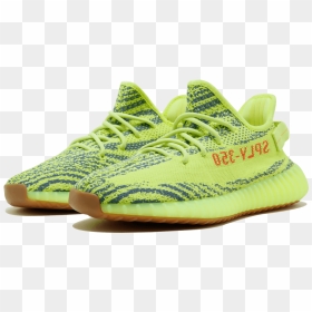 Yeezy 350 V2 Frozen Yellow , Png Download - Adidas Yeezy Boost 350 V2 Semi Frozen Yellow, Transparent Png - yeezy png