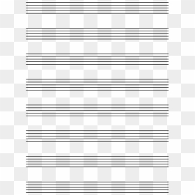 Blank Staff Paper - Printable Staff Paper, HD Png Download - lined paper png