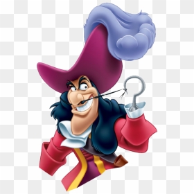 Captain Hook Png Free Image - Peter Pan Captain Hook, Transparent Png - hook png