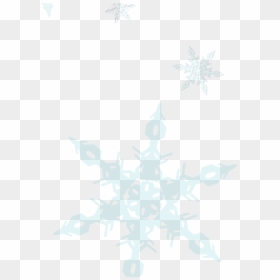 Snowflake Clipart Transparent Border - Illustration, HD Png Download - snowflake border png
