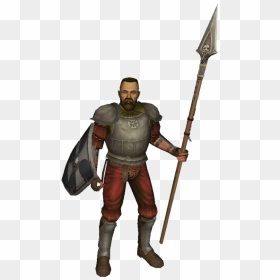 Spear Man Transparent Png - Warhammer 2 Spearman Empire, Png Download - spear png