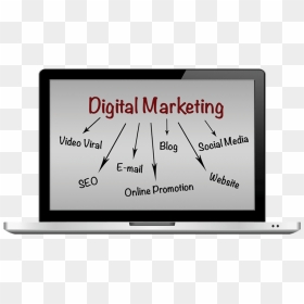 Digital Marketing Laptop - Digital Marketing Laptop Png, Transparent Png - digital marketing png images