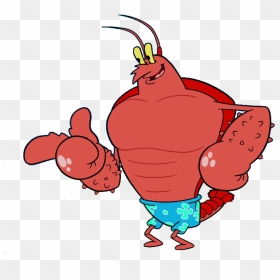 Train Looks Like Larry The Lobster Pepelaugh - Larry The Lobster Png, Transparent Png - mr krabs png