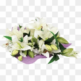 Lilies Bouquet - Bougainvillea, HD Png Download - bouquet png