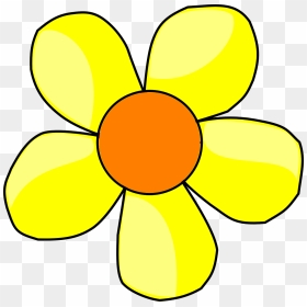 Small Yellow Flowers Cartoon, HD Png Download - flower petals png