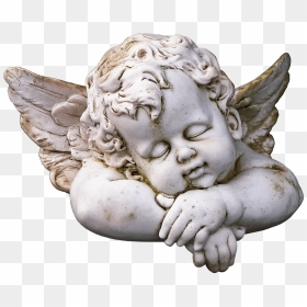 Cute Sleeping Angel Statue Clip Arts - Angel Statue Png, Transparent Png - statue png