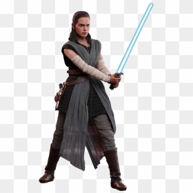 Rey Luke Skywalker Youtube Jedi Star Wars - Rey Jedi, HD Png Download - rey png