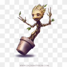 Download Baby Groot Png Free Download - Am Groot Png, Transparent Png - baby groot png