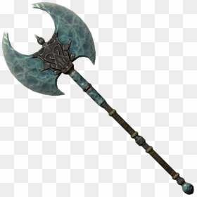 Download Battle Axe Png Picture - Battleaxe Skyrim, Transparent Png - spear png
