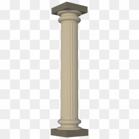 Greek Pillar Dustynus Thingiverse Png Fancy Pillar - Transparent Golden Pillar Png, Png Download - pillar png