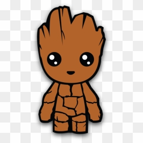 Baby Groot Free Png Image - Cute Chibi Marvel Characters, Transparent Png - baby groot png