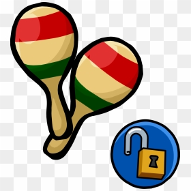 Club Penguin Rewritten Wiki - Transparent Background Maracas Clipart, HD Png Download - maracas png