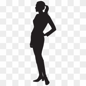Silhouette Clip Art - Clipart Female Png, Transparent Png - ladies suit png