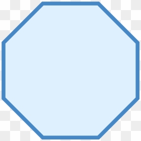 Octagon Png For Kids - Majorelle Blue, Transparent Png - octagon png