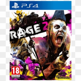 Rage 2 Ps4, HD Png Download - rage png