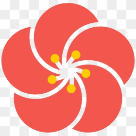 Magenta,flower,petal - Japanese Flower Clipart, HD Png Download - cherry blossom petals png