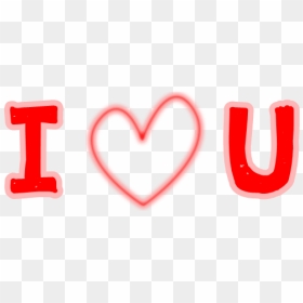I Love You Simple Png - Heart, Transparent Png - love symbols png